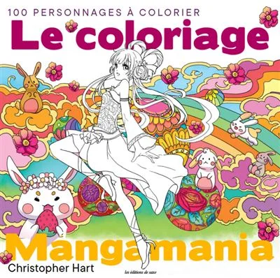 Jaquette Le coloriage Mangamania
