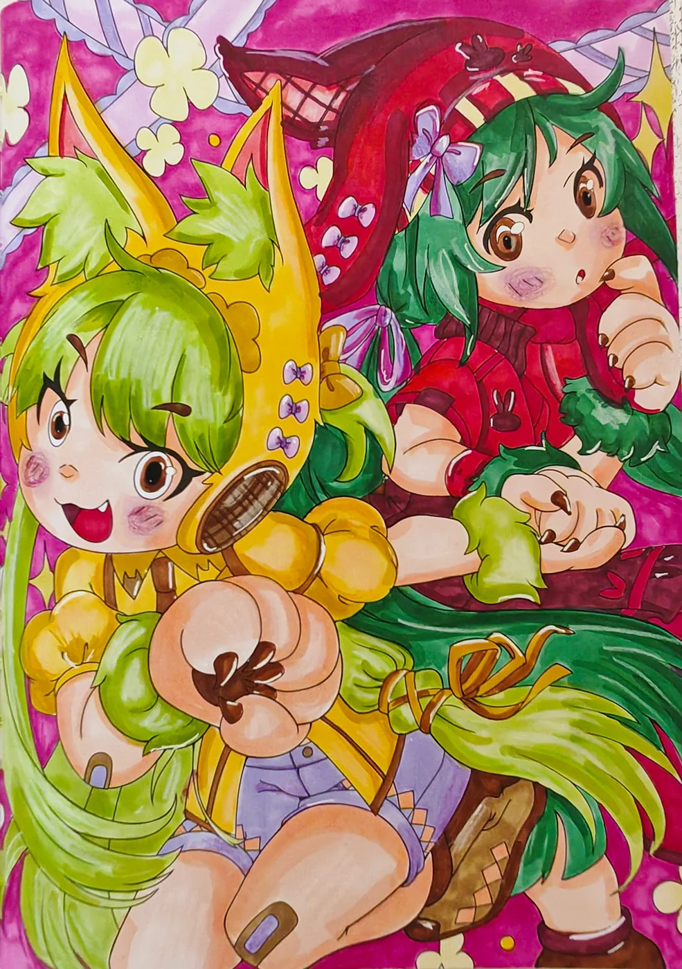 Le coloriage Mangamania