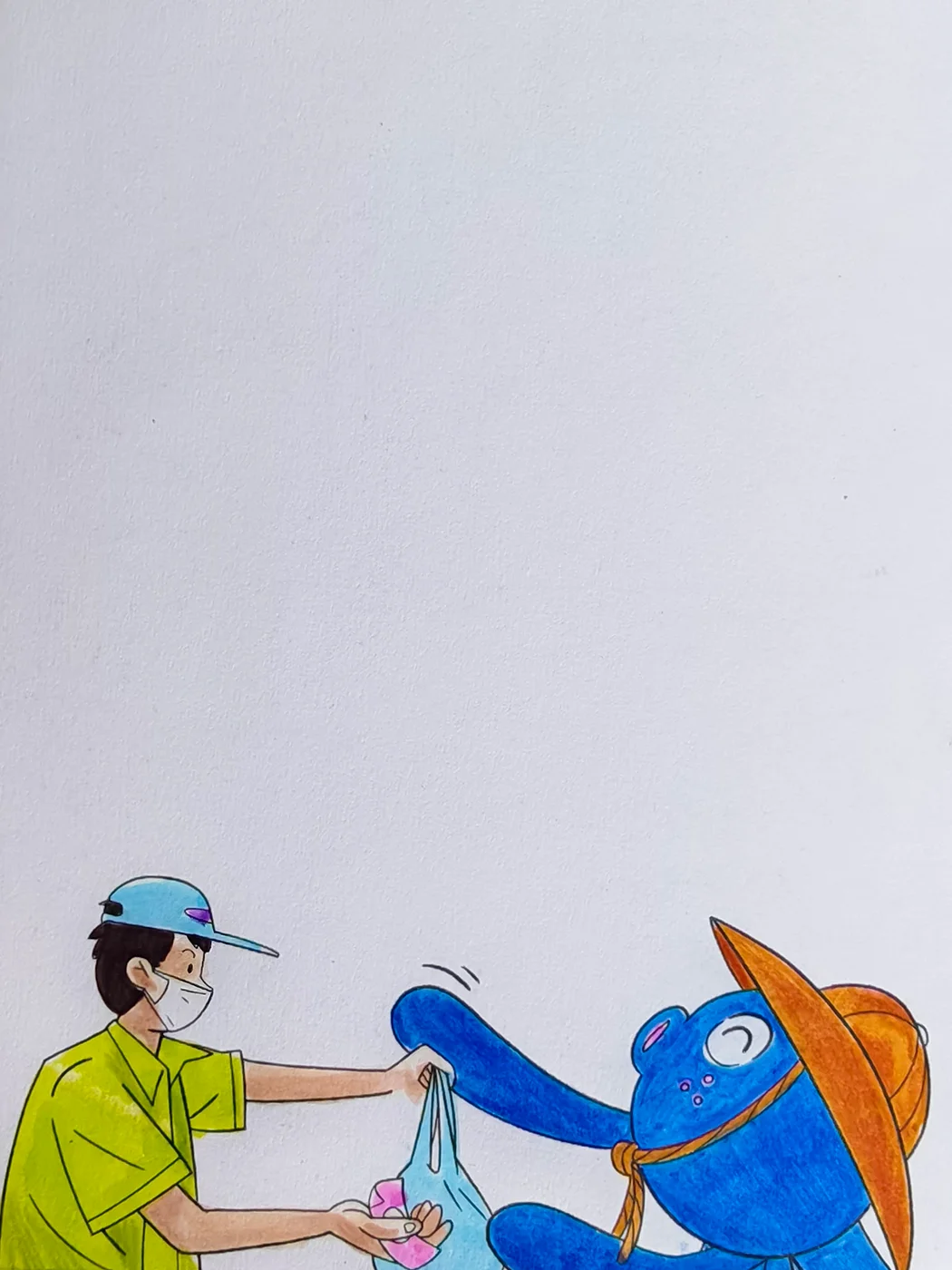 Personnages animés colorisés — Tokyo Trip